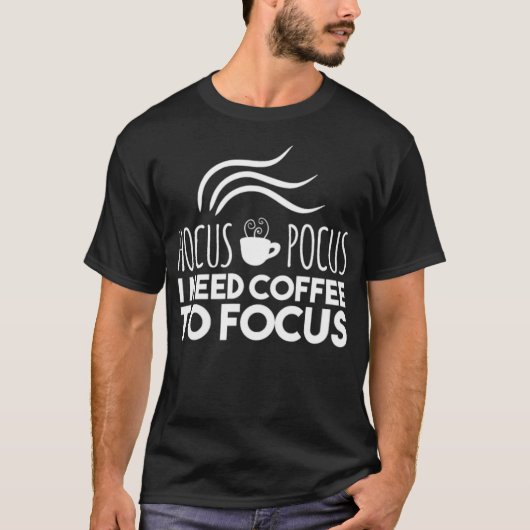 コーヒーのアヒル Tシャツ (正面)
