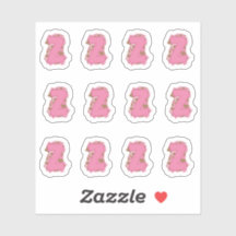コーヒーのイニシャルZ: モノグラムステッカーシート
