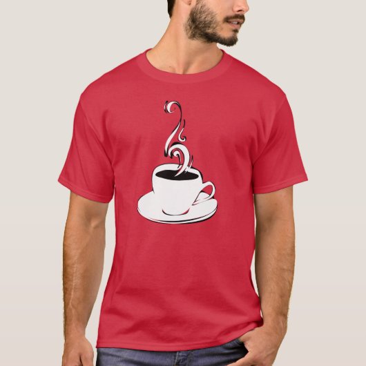 コーヒーのカール Tシャツ (正面)