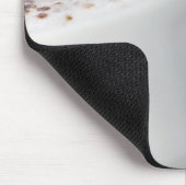 コーヒーのクローズアップ マウスパッド (コーナー)