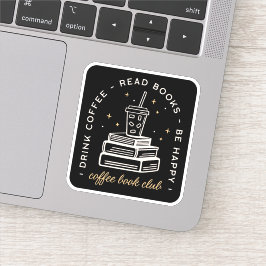 コーヒーのグ読ループ引用文の美学 シール