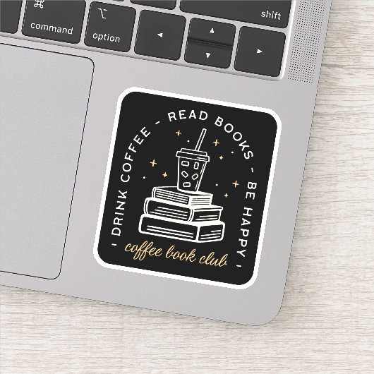 コーヒーのグ読ループ引用文の美学 シール (詳細)