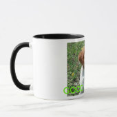 コーヒーのコップ犬 マグカップ (左)