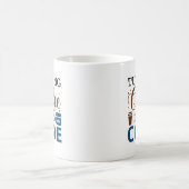 コーヒーのコード化 コーヒーマグカップ (中央)