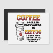 コーヒーのスペルを逆にする (正面/裏面)