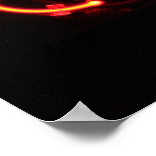 コーヒーのネオン看板ポスター ポスター (角)