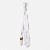 コーヒーのネクタイが多すぎる ネクタイ (裏面)