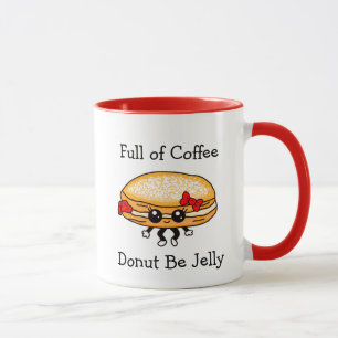 コーヒーのフル、ゼリーではないおもしろいPun Mug マグカップ