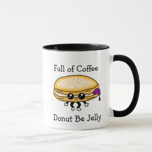 コーヒーのフル、ゼリーではないおもしろいPun Mug マグカップ