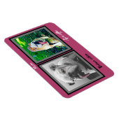 コーヒーのブルドッグの後のコーヒーの前のおもしろい母さん マグネット (右側)