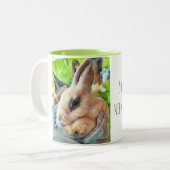 コーヒーのマグが必要な人もいる ツートーンマグカップ (正面左)