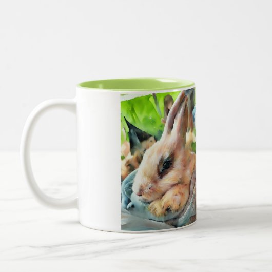 コーヒーのマグが必要な人もいる ツートーンマグカップ (左)