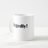 コーヒーのマグの疑いがある コーヒーマグカップ (正面左)