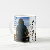 コーヒーのマグを「落ち着ける」 コーヒーマグカップ (正面左)