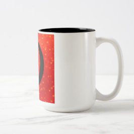 コーヒーのマグカップを愛する ツートーンマグカップ