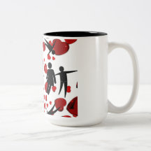 コーヒーのマグカップを愛する