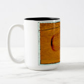 コーヒーのマグカップを愛する ツートーンマグカップ (左)
