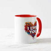 コーヒーのマグカップ大好き マグカップ (正面右)