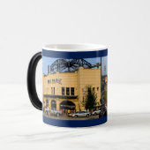 コーヒーのマグカップ – 暑い時のピッツバーグの写真を明らかにする モーフィングマグカップ (正面左)