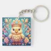 コーヒーのマグカップ「REGAL CHICK」 キーホルダー (裏面)