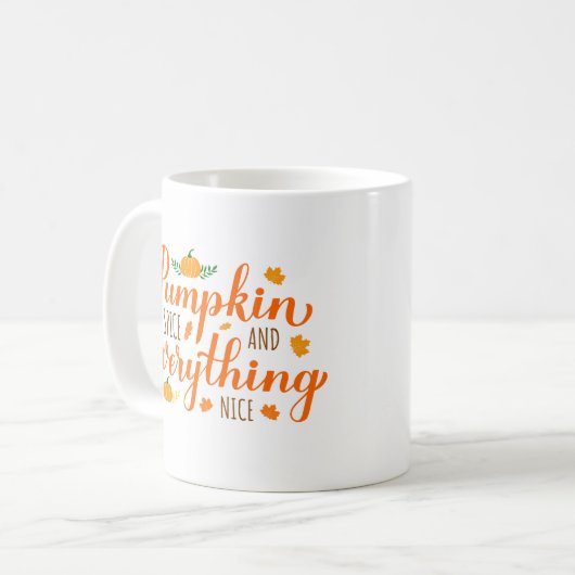 コーヒーのマグ秋 コーヒーマグカップ (正面左)