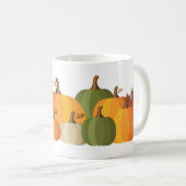 コーヒーのマグ秋 コーヒーマグカップ (正面右)