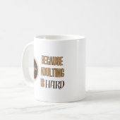 コーヒーのミニマリストデザインコーヒーフルラバーマグ コーヒーマグカップ (正面左)