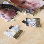 コーヒーのモチベーション4 photobrown white ジグソーパズル (側面)