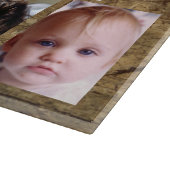 コーヒーのモチベーション4 photobrown white glass カッティングボード (角)