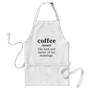 コーヒーの主と救い主 スタンダードエプロン
