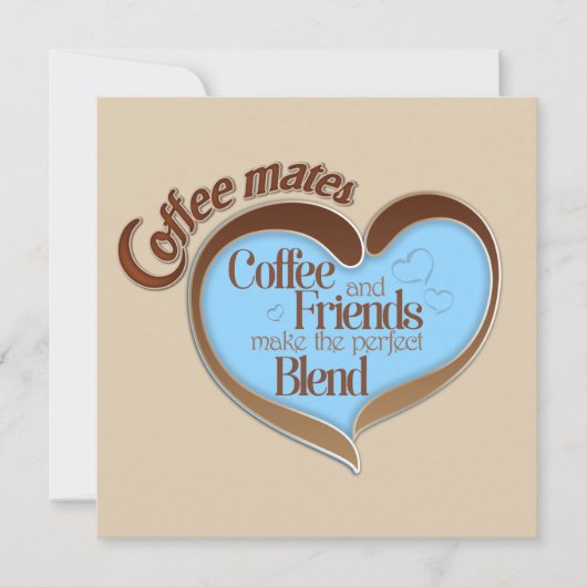 コーヒーの仲間 カード (正面)