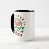 コーヒーの休憩が必要 マグカップ (正面左)