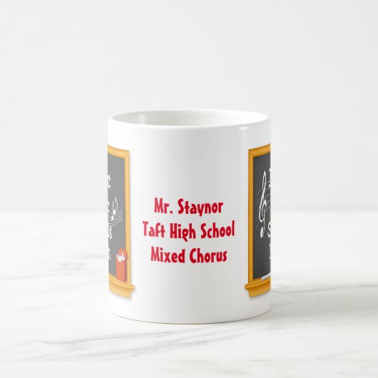 コーヒーの休憩をジャズアップ コーヒーマグカップ (中央)