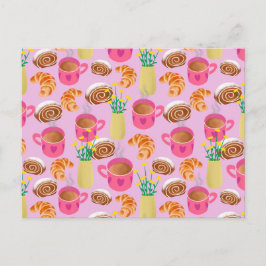 コーヒーの休憩 ポストカード