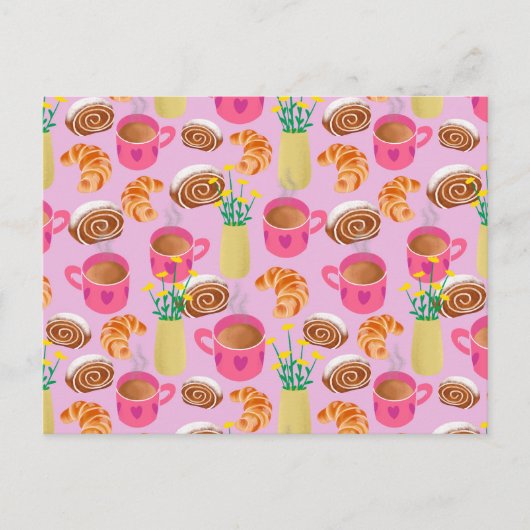 コーヒーの休憩 ポストカード (正面)