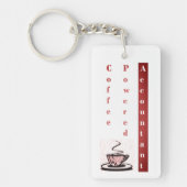 「コーヒーの会計士」 キーホルダー (正面)