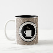 コーヒーの傾向コーヒーマグ ツートーンマグカップ (左)