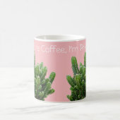 コーヒーの前にチクチク!パーソナライズ コーヒーマグカップ (中央)