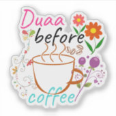 コーヒーの前にデュア シール (正面)