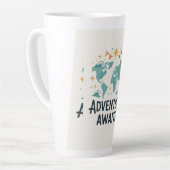 コーヒーの前に話さないで – My Happy Mug カフェラテマグ (左アングル)