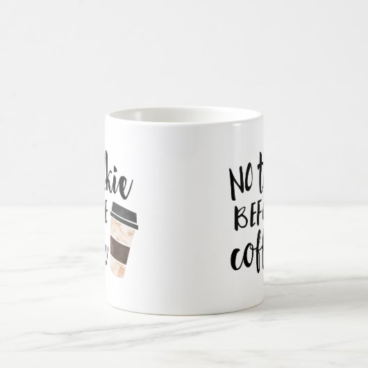 コーヒーの前に話すおもしろいこと コーヒーマグカップ (中央)