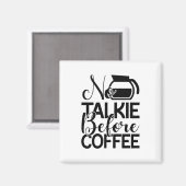 コーヒーの前に話すおもしろいこと マグネット (正面/裏面)