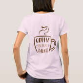 コーヒーの前に話すマグ Tシャツ (裏面)