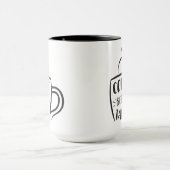 コーヒーの前に話す マグカップ (中央)