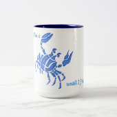 コーヒーの前にCrabby ツートーンマグカップ (中央)