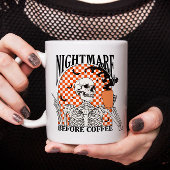コーヒーの前の悪夢 ハロウィンマグカップ マグカップ