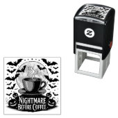 コーヒーの前の悪夢 ハロウィン セルフインキングスタンプ (インサイチュ)