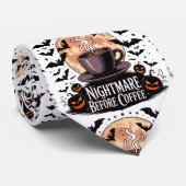 コーヒーの前の悪夢 ハロウィン ネクタイ (ロール)