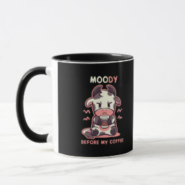 コーヒーの前のMOOdy マグカップ