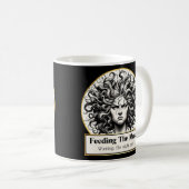 コーヒーの前：不機嫌なミューズ誌 コーヒーマグカップ (正面右)